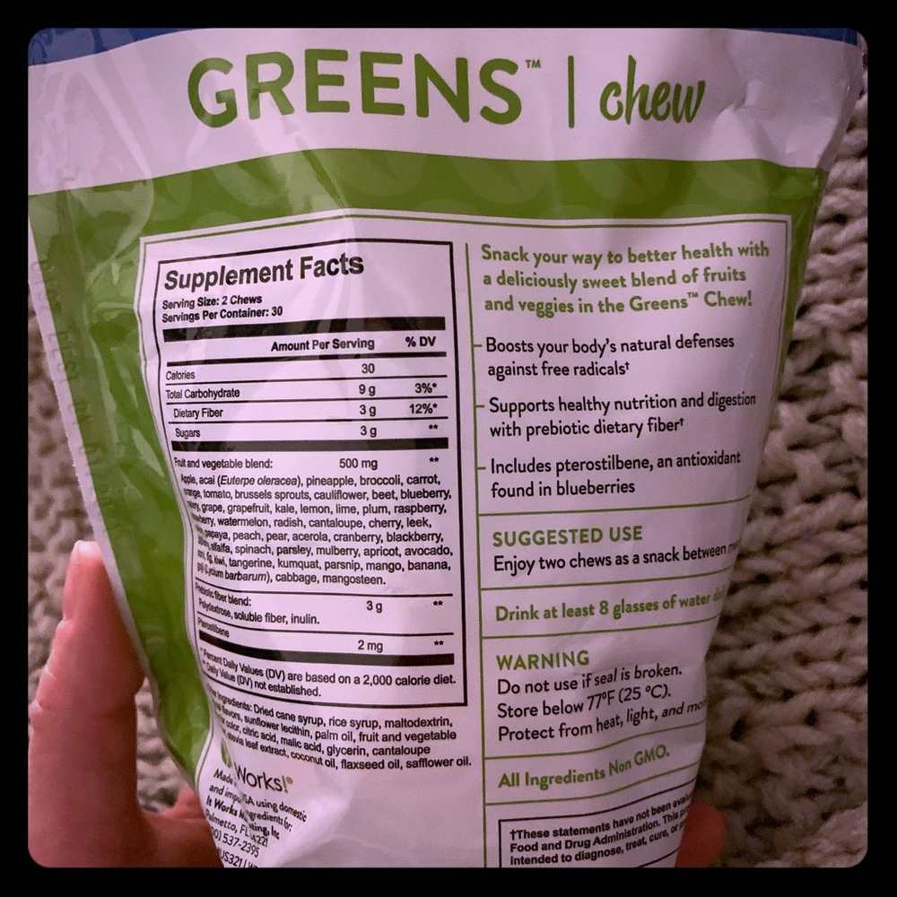 Greens Chews